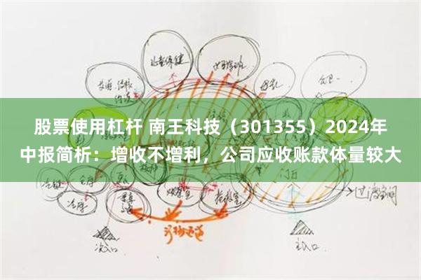 股票使用杠杆 南王科技（301355）2024年中报简析：增收不增利，公司应收账款体量较大