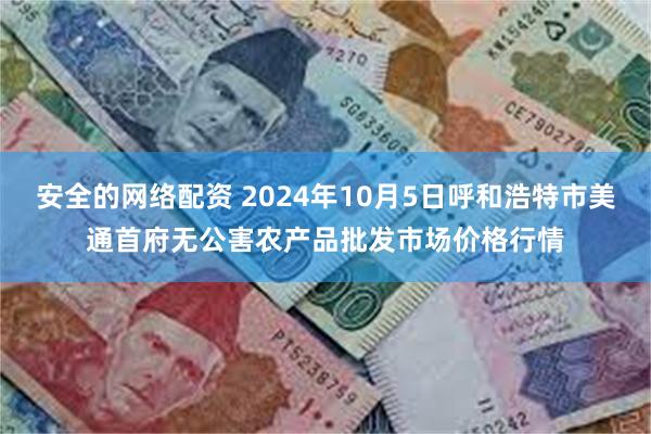 安全的网络配资 2024年10月5日呼和浩特市美通首府无公害农产品批发市场价格行情